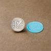 Sealing Wax Stamp Coppers Seals + 1Piece Wood Handle,Vintage Wax Seal Stamp Set for Envelops,Cards,Gift Wrappings