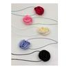 Elegant Rose Flower Clavicle Chain All-matched Necklace Women Bridal Adjustable Choker Mariage Jewelry Y2K Accessories