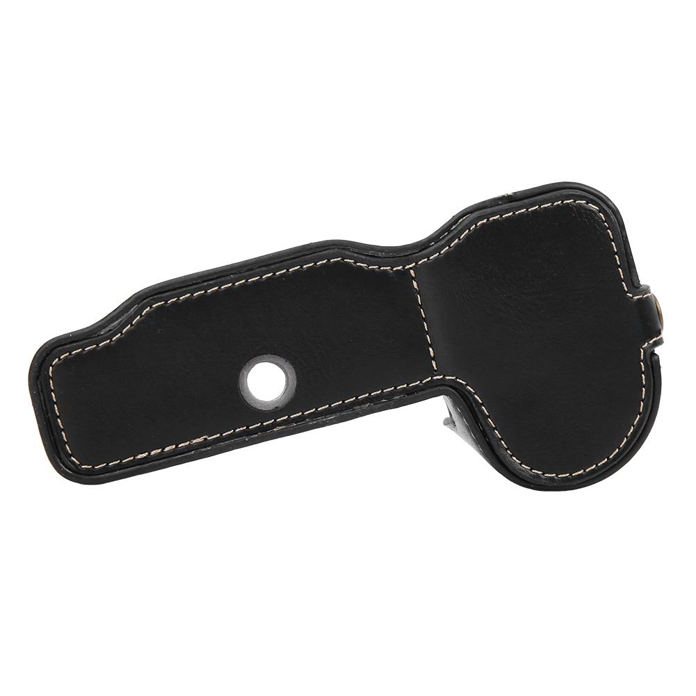 PU-lær Halvkropps Kameraveske Deksel Beskytter for Nikon Z6 Z7(svart)