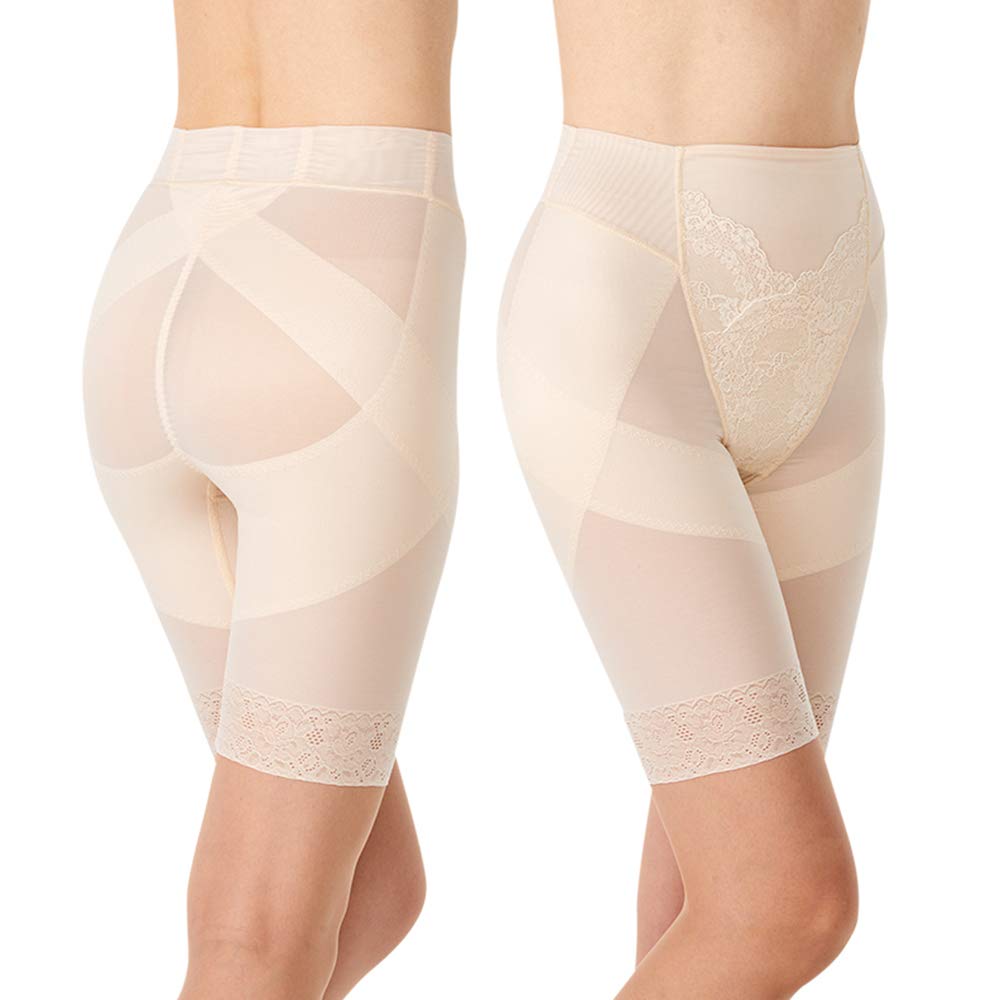 

Ashiya Beauty Bodywork Pelvic Slimming 2020 Set of Size Pink Beige Shorts, Model, 2, 3L, (2 Pieces)