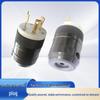 XIONGDA NEMA L5-30P 30A 125V Industrial Locking Plug with Anti-Pullout Design