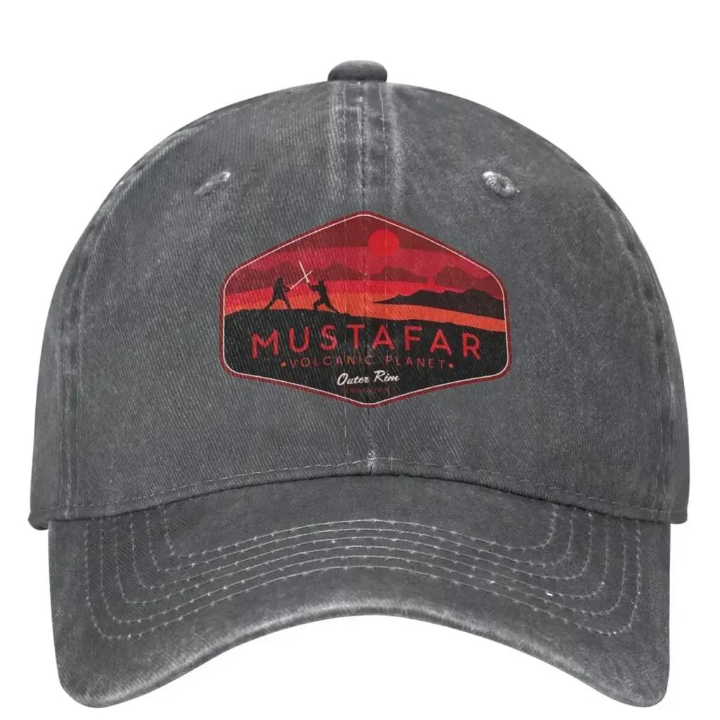 Mustafar Baseball Caps Stuff Casual Distressed Cotton Dad Hat for Men Women Activities Adjustable Fit