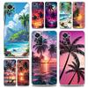 Phone Case For Xiaomi Redmi Note 15 14 13 12 4G 10 11 Pro Plus 5G 14C 13C 12C 10C Clear Soft TPU Cover Coconut Tree