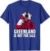 Grönland Nicht zum Verkauf für Grönländer Flaggenträger Unisex T-Shirt