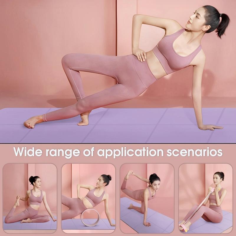 1Pc Yoga Mat Anti-Skid Sports Fitness Eva Comfort Foam 4Mm Thick Yoga Mat For Exercise Yoga And Pilates Gymnastics Mat