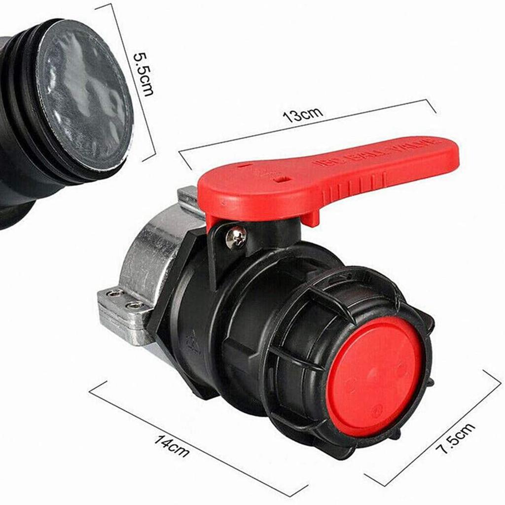 Adaptador de Válvula de Esfera Adaptador de Válvula de Esfera Válvula de Bloqueio para Contentor Tanque IBC de 1000L
