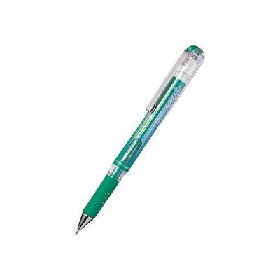 Roller - Pentel - Hybrid Gel Grip DX - Permanent - Metallic Grün - Gel-Tinte - 1 mm