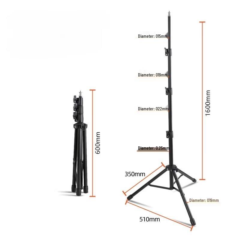 OLOEY 50W RGB LED Fill Light with 1.6m All-Metal Tripod Stand