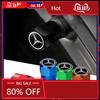 New For Mercedes Benz 4Pcs Metal Car Tire Valve Caps Wheel Dust Cover Car Accessories for Mercedes Benz AMG W204 W211 W212 W213