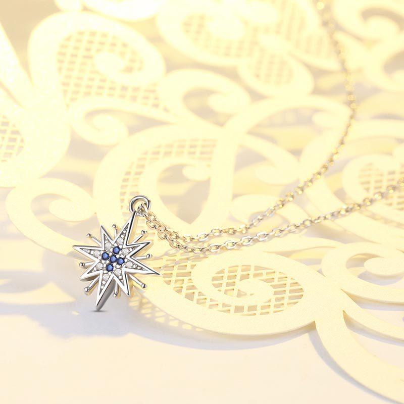 Jewelry Star Necklace Fashion Jewelry Light Luxury Temperament Accessories Korean Version Pendant Ins