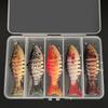 5-Pack Multi-Joint Hard Jerkbaits 15g Artificial Lure Freshwater Saltwater Bass Pike