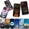 Cover for Samsung Galaxy S25 S24 S22 S23 FE Ultra Plus A56 A05 A06 A15 A16 A55 S7 Edge Phone Case Aircraft Travel
