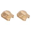 Trx4 Brass Bridge Cover Universal Brass Bridge Cover Brass Tie Rod Holder Set for Traxxas Trx4 Full Range of Models