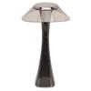 LED Table Lamp USB Charging Night Light 3 Lighting Mode with Touch Sensor for Home Room Smoky Grey