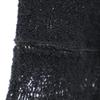 May Claire 70s vintage Short sleeve Wool Blend Knit one piece black Women Used