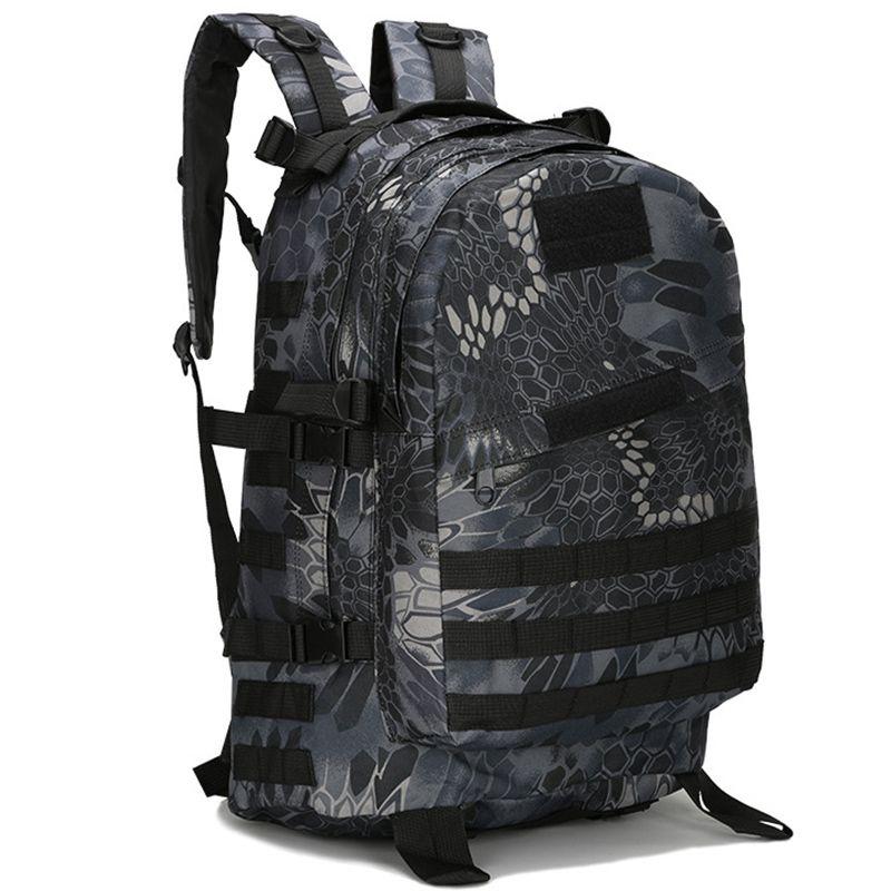 Military Tactical 40l Shoulder Backpack Rucksack Hiking Camping Trek Bag Outdoor