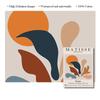 Abstract Matisse Wall Art Canvas Painting Nordic Woman Lines Coral Leaf Posters and Prints Wall Pictures for Living Room Decor