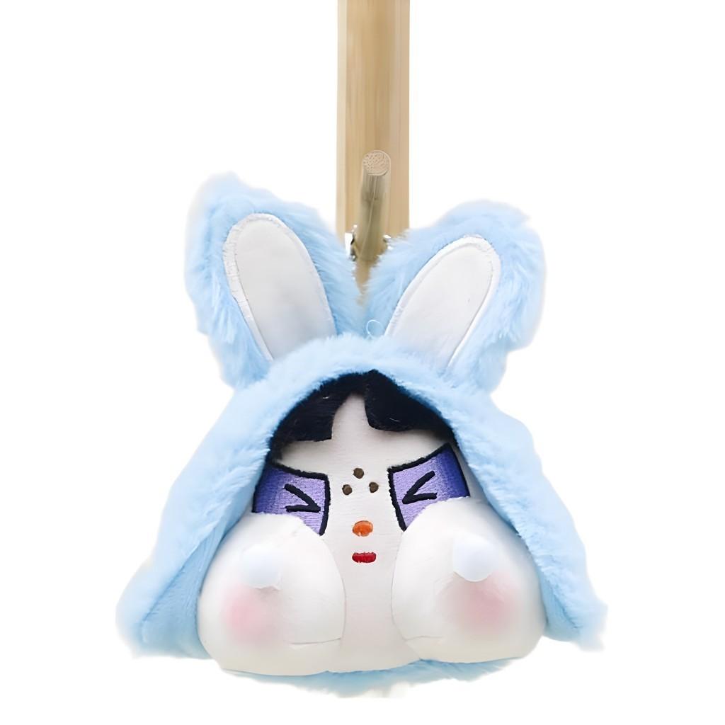 Adorable Cute Plush Keychain Doll With Chubby Cheeks In Multiple Colors 10-15cm