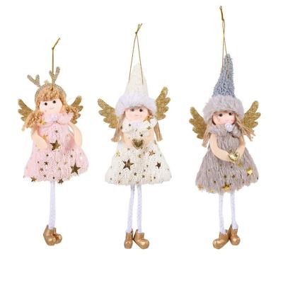 Cute Style Christmas Angel Ornament Lovely Design Hanging Angel  New Year Celebration