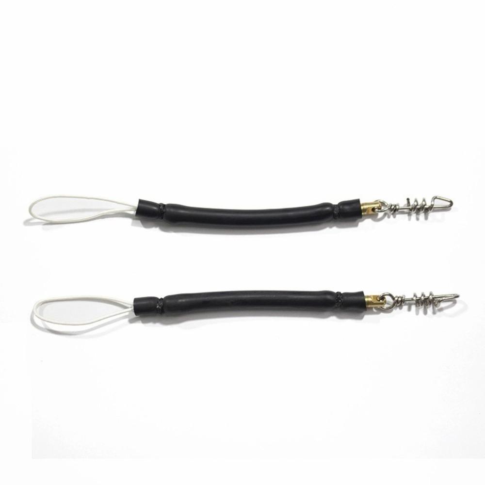 Hot Heavy Duty Bungee Stainless Outdoors Spear Line Snap Clip Spearfishing