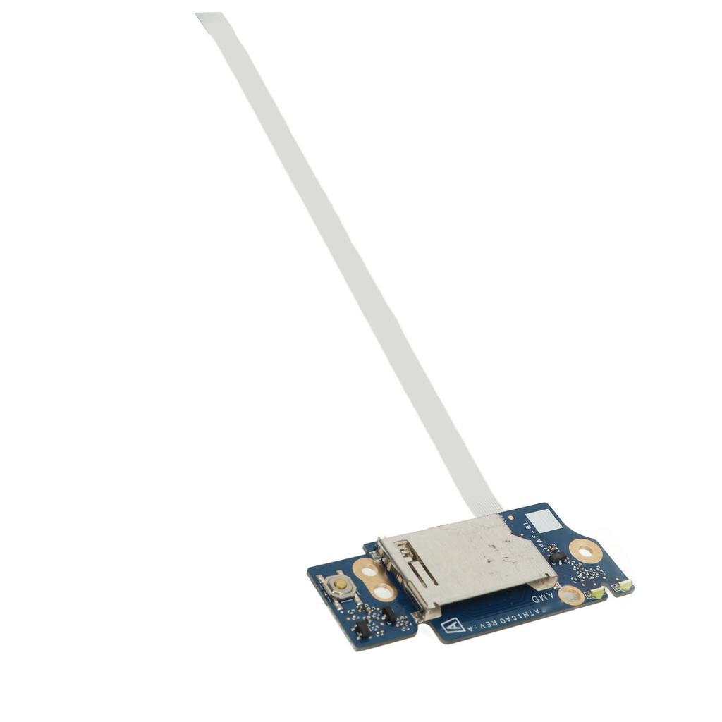 Náhradní deska tlačítka napájení notebooku, deska čtečky karet s flexibilním kabelem pro HP 14S FR