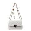Premium sense small square bag women's bag new versatile shoulder messenger bag diamond chain bag