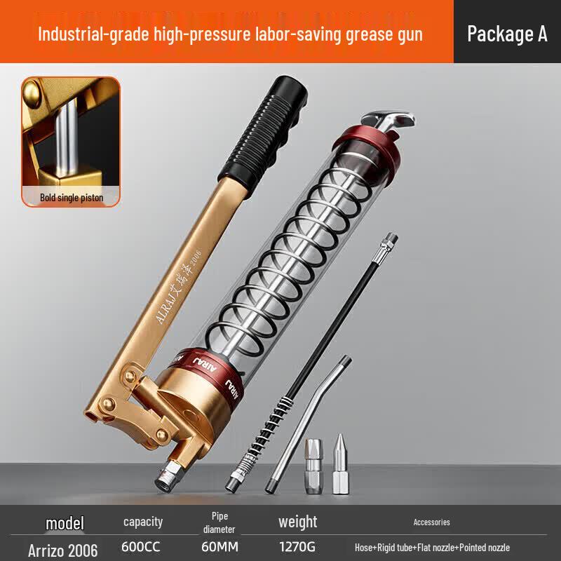 Aarize 600cc High-Pressure Grease Gun