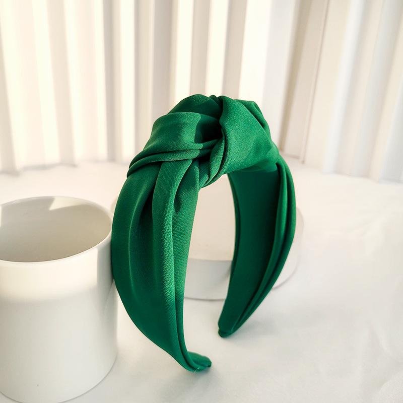 Satin Big Knot Hairbands Headbands Ornament Accessories For Women Hair Accessories