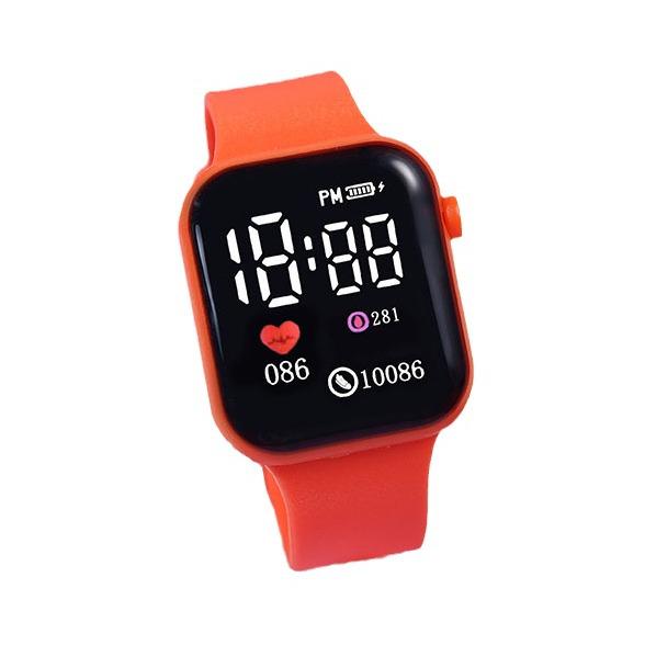Compact Trendy Women's Tech Watch - Minimalist Design for Students and Parties