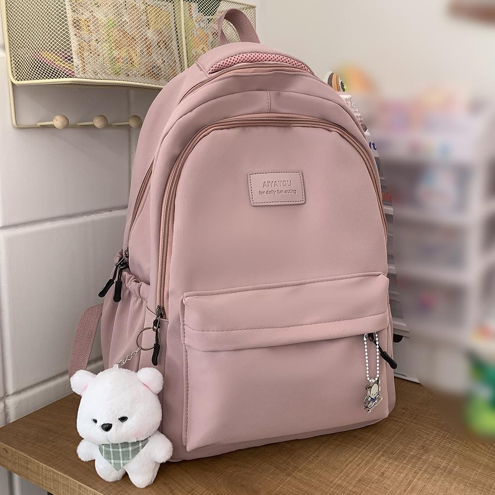 Casual Book Bags Large Capacity Woman Backpack Simple Fashion for Outdoor Sport