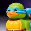 Mini TUBBZ "Teenage Mutant Ninja Turtles" Leonardo PVC Painted Complete Figure
