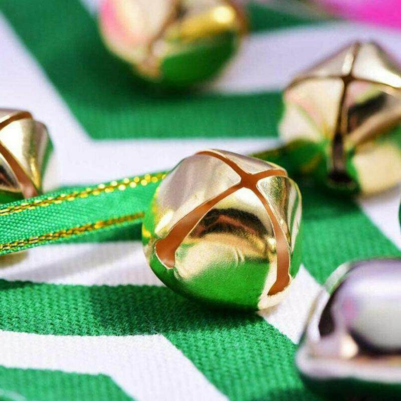 JINGLE BELLS LARGE 25mm Christmas Silver Gold Sleigh Metal Craft Cat Musical 1" JINGLE BELLS LARGE 25mm Christmas Silver Gold Sleigh Metal Craft Cat Musical 1"