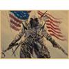 Assassin's Creed Retro Kraft Paper Wall Poster Mural 250
