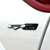 3D Metal GTLine GT Logo Badge Sticker Rear Trunk Emblem B Decal for Sportage Ceed Stinger K3 K5 Accessories