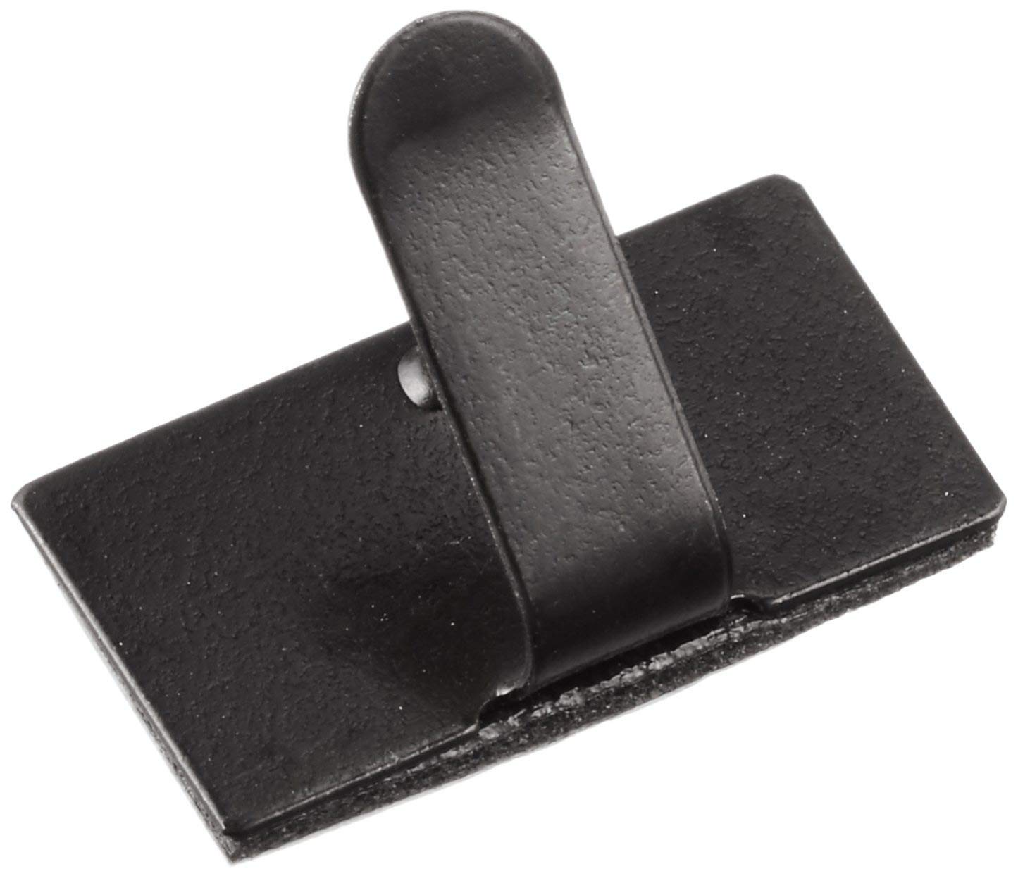 

Amon Wire Stopper Black Sticker Cable Holder Clip x 30 шт. 4934 (Шнур) 10.0 19.5мм