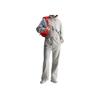 Adidas Solid Color Letter Print Lace-Up Straight Leg Casual Pants Women bottoms Gray JG3690