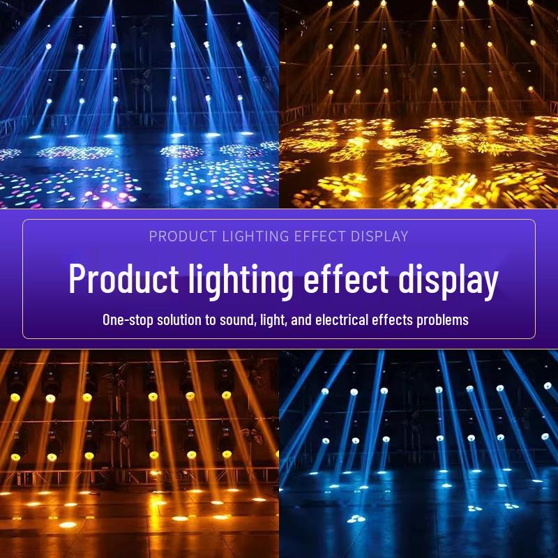 Rotating Stage Beam Light for Weddings, Live Streaming, Ballrooms, Bars, and Private Rooms