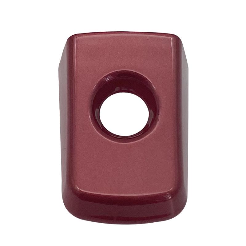 2015 Qashqai Front Door Handle Cover with Keyhole, Dazzling Red