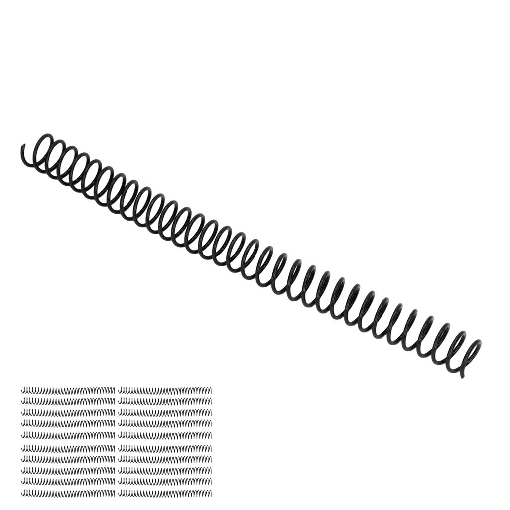 20Pcs Plastic Spiral Binding Coils 19mm 3 4in ID 30 Holes Spirals for A4 A5 Notebook