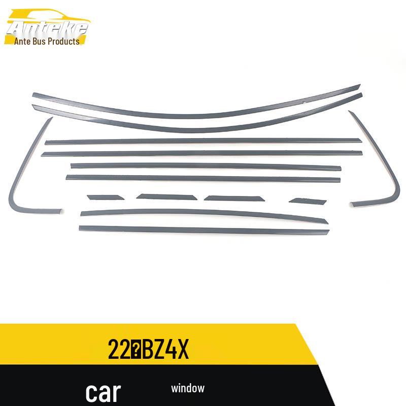 2022 BZ4X Stainless Steel Anti-Scratch Window Trim Car Accessories