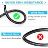 5800PSI High Pressure Cleaning Machine Sewage Pipe Pressure Washer Sewer Unclogging Hose Jetter Nozzle Kit