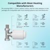 Compact Design Tuya Zigbee Radiator Actuator Valve Customizable Schedule Supports Alexa Google Home Temperature Controller