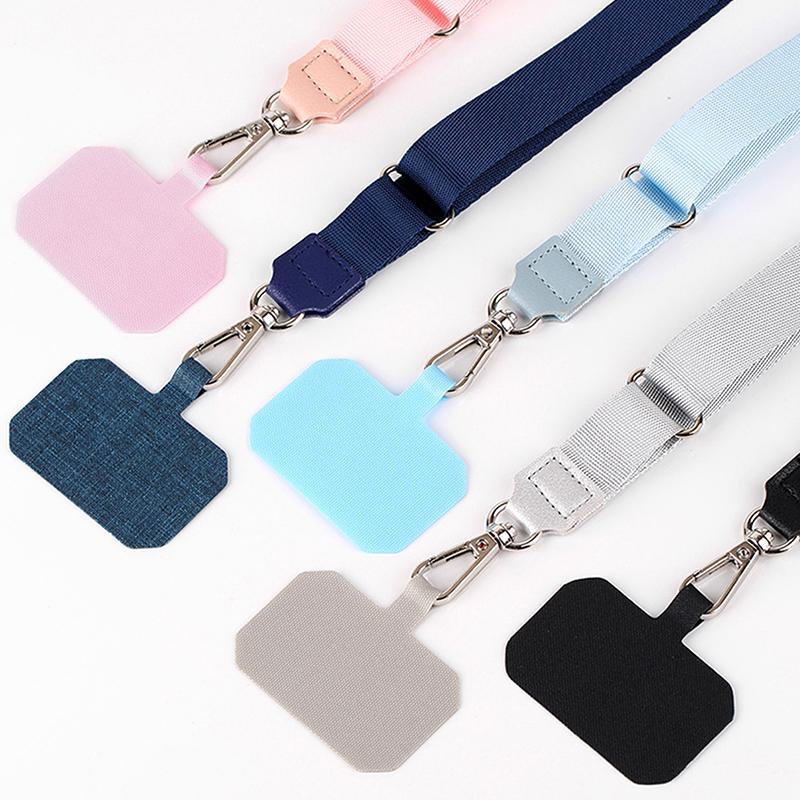 Adjustable Crossbody Cell Phone Strap Anti-Lost Lanyard Necklace Cord With Universal Gasket For All Mobile Phone Case Pendant