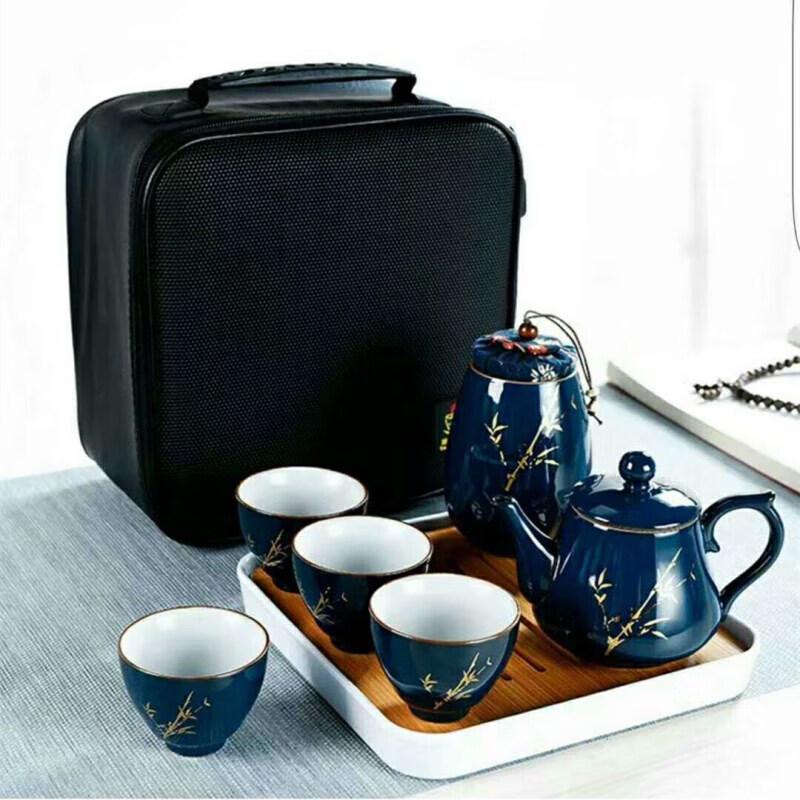 Chaxun Ceramic Travel Kung Fu Tea Set