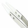 Steel Ceramic Stainless Pointed Tip Tweezer Heat Resistant Antistatic Antiacid