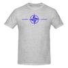 Nato Business Casual Tshirt Commuting Versatile Morandi Colors Cotton Tee