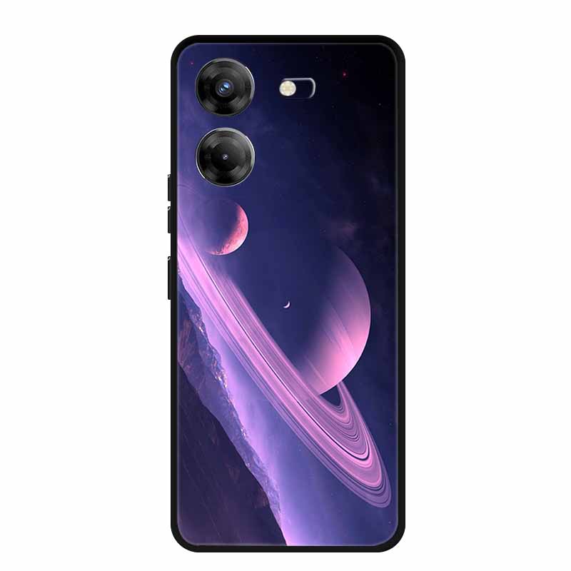 For Tecno Pova 5 Phone Case 6.78" Coque Black Bumper Silicone Soft Back Cover Case For Tecno Pova 5 Case Pova5 Funda Para Capa