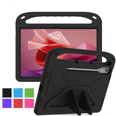 Lenovo Tab P12 2023 12.7 Inch TB-371FC TB-370FU TB-370XU Case EVA Shockproof Kids Safe Handle Stand Tablet Cover