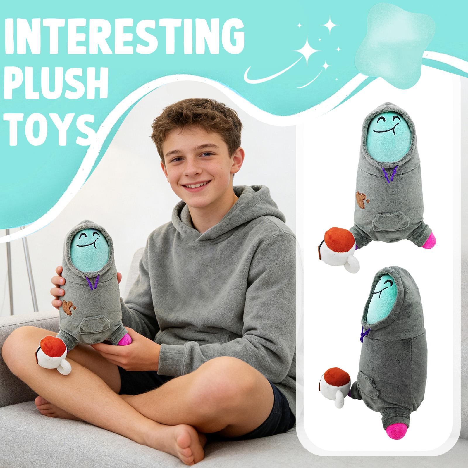 

Плюшева лялька, іграшка в подарунок, мультфільм, дитяча ганчіркова лялька, дитяча подушка в подарунок One Size