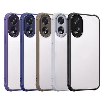Shockproof Case For OPPO A38 Hard Back Cover For OPPO A18 A57 2022 Realme C53 C51 TPU + PC Bumper Protective Capa A 38 Coque